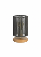 Woven Rope Table Lamp: Modern Coastal Accent