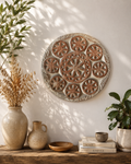 Terra Sunburst Pottery Decorative Plate
