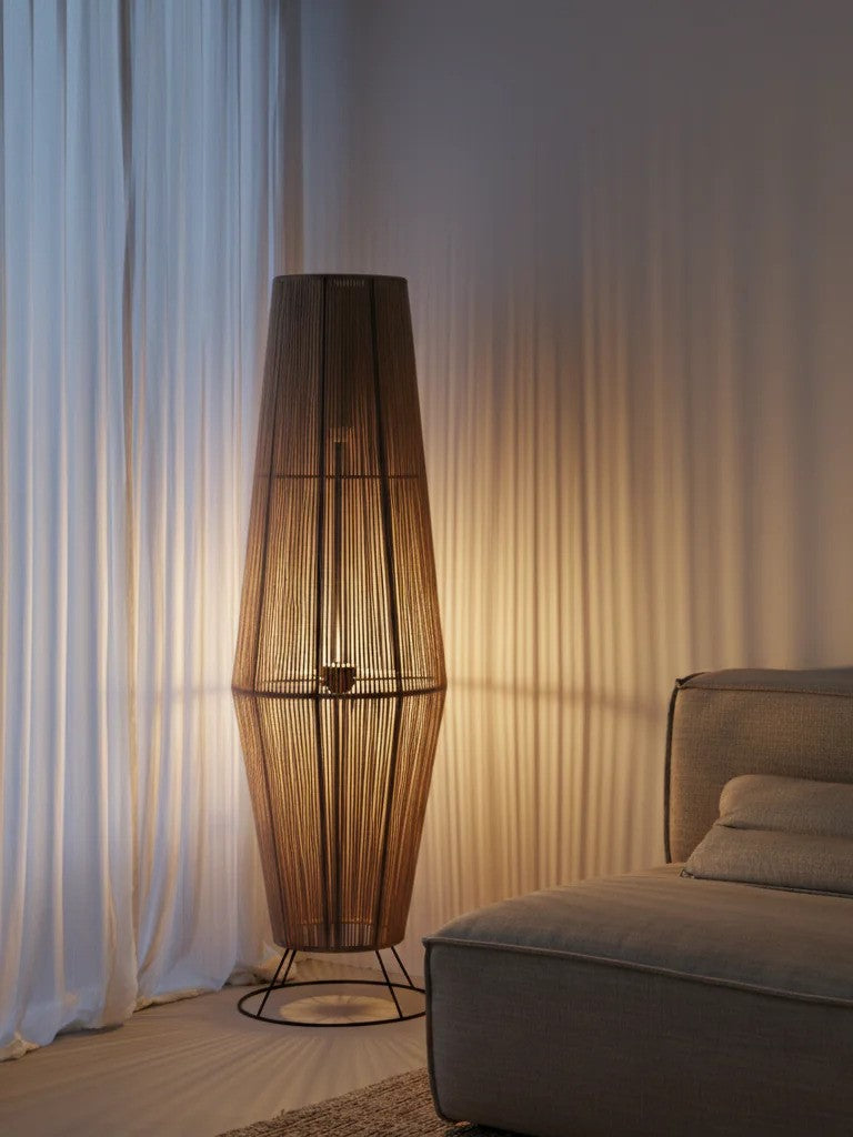 Pear Boho Style Floor Lamp