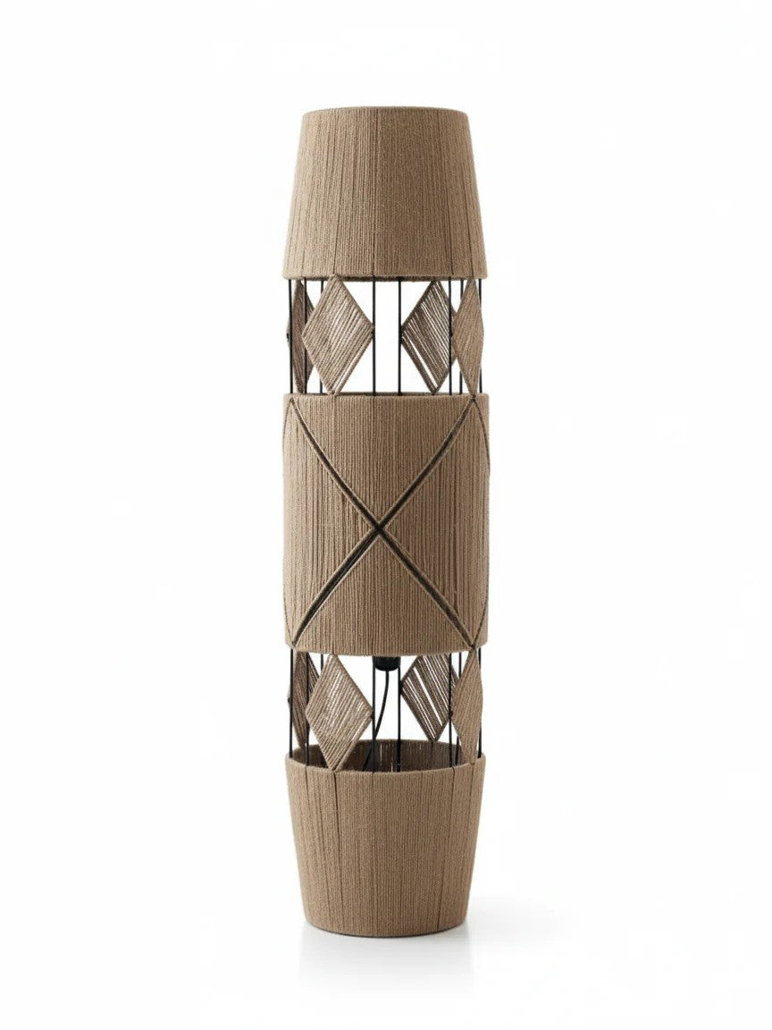 Diamond Boho Style Floor Lamp