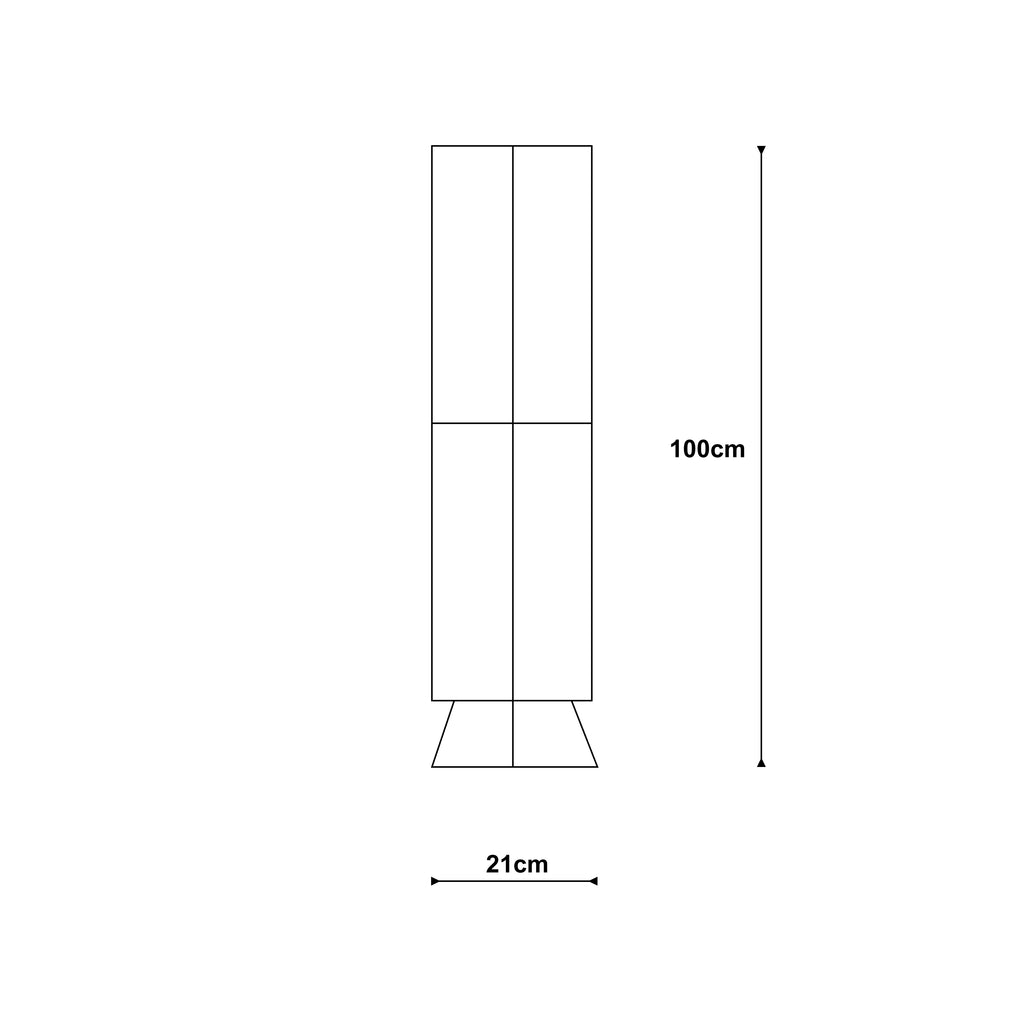 Straight Boho Style Floor lamp