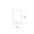 Cane Webbing Table Lamp: Natural Texture