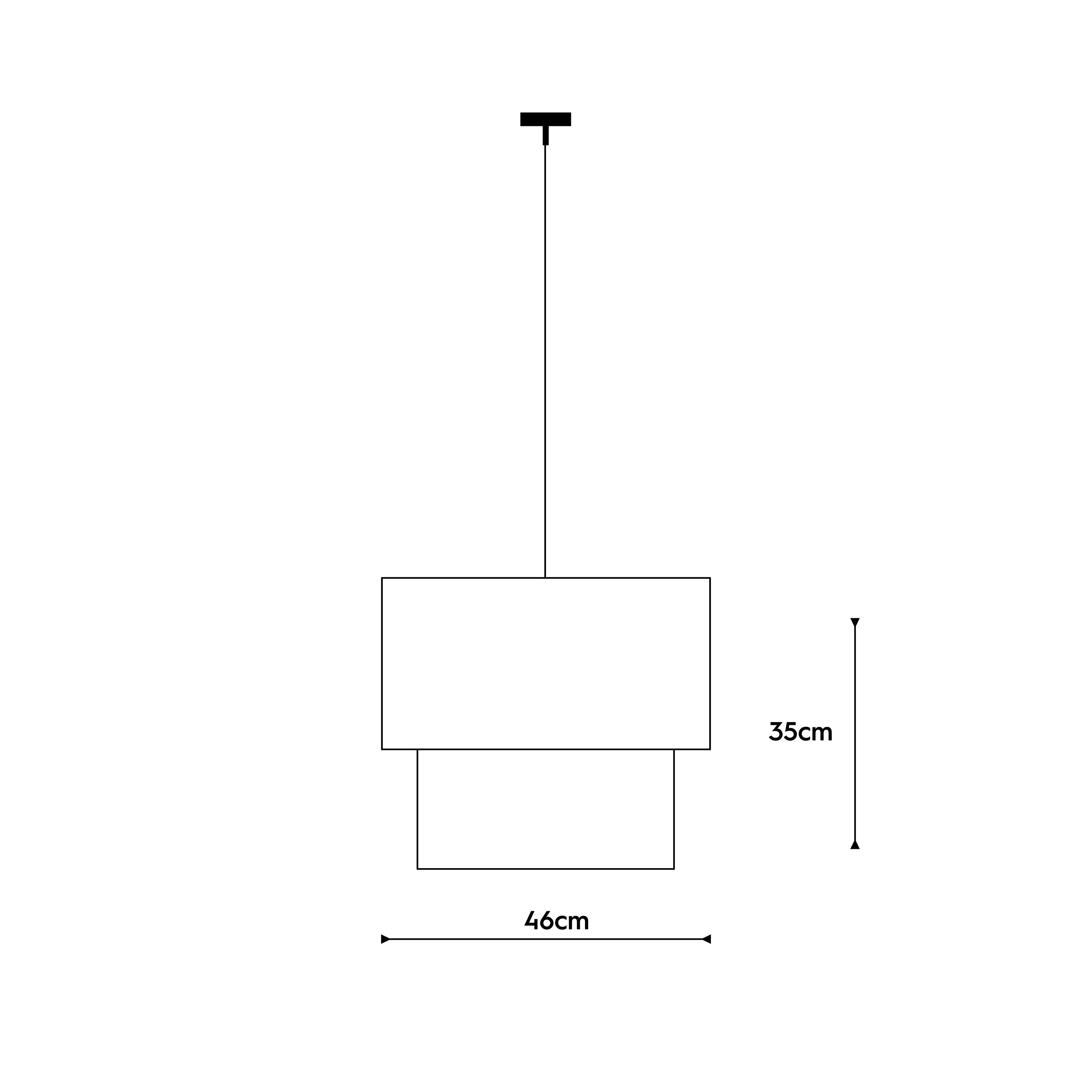 Layered Natural Jute Pendant Light: Double Boho Style Design