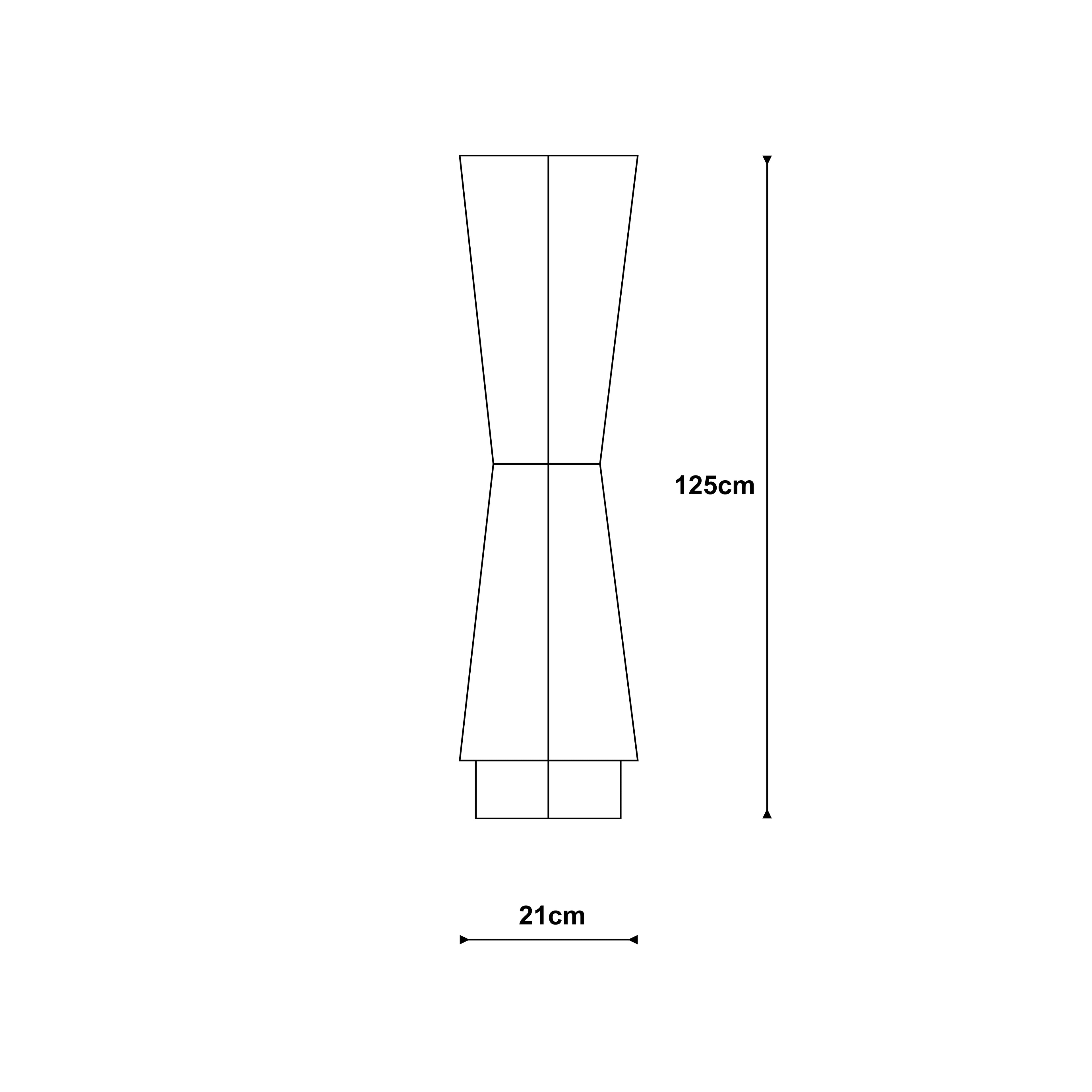 Biconical Boho Style Floor lamp