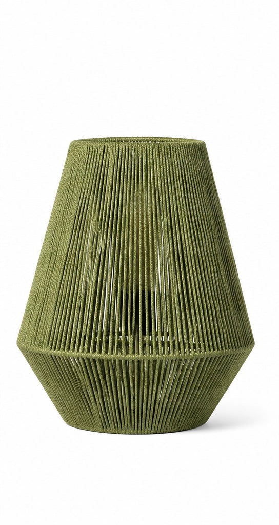 Pear Boho Style Lampshade - Green