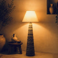 Sahara Strata Pottery Floor Lamp