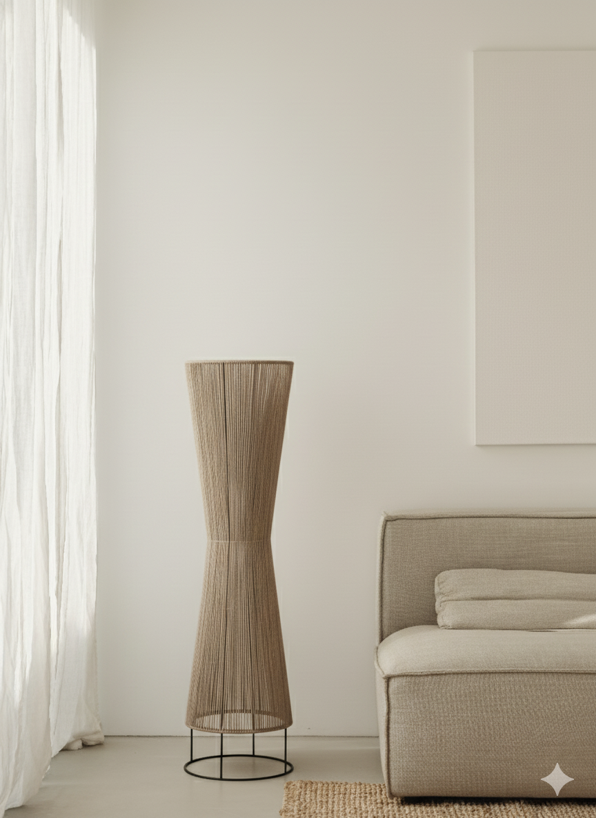 Biconical Boho Style Floor lamp