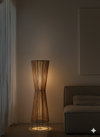 Biconical Boho Style Floor lamp
