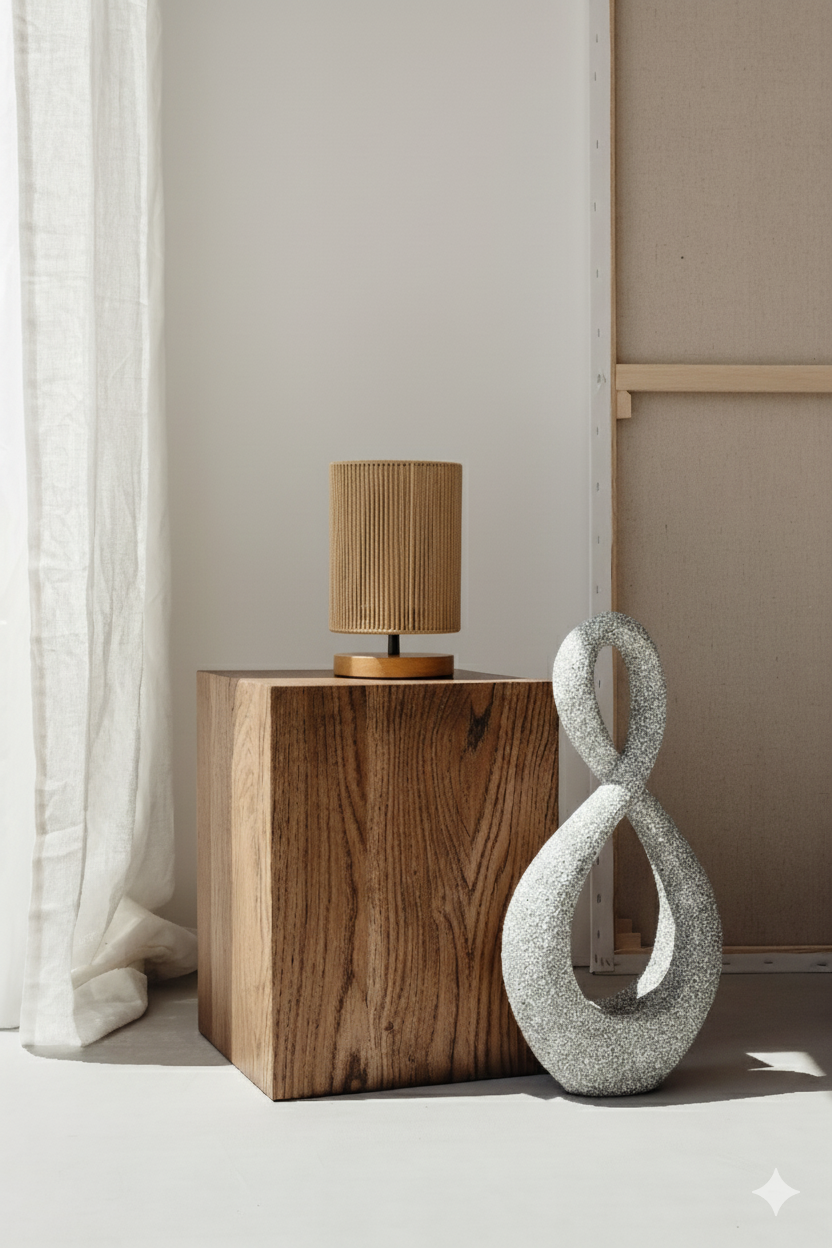 Beechwood Boho Style Lampshade