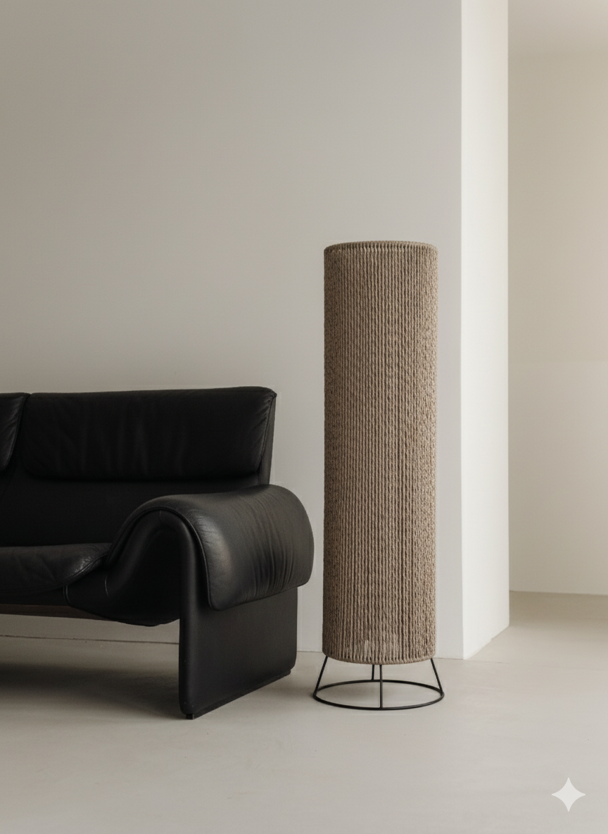 Straight Boho Style Floor lamp