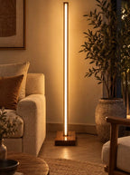 Luma Line Wooden LED Floor Lamp