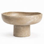 Terra Pedestal Decorative Bowls – Set of 2