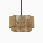 Double Boho Style pendant light