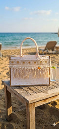 Sand & Pearl Tote