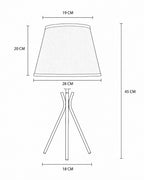 The Apex Classic Table Lamp - Black Base