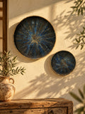 Midnight Bloom — Pottery Wall Art